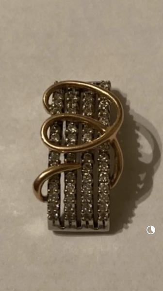 Подвеска с бриллиантами 750 пр.