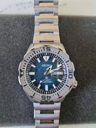 Часы Seiko monster save the ocean бу есть сертификаты