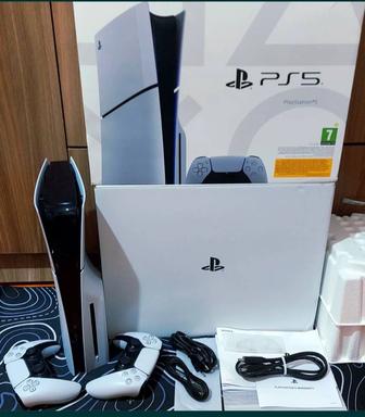 Ps 5 slim 1tb 2 Джойстик!