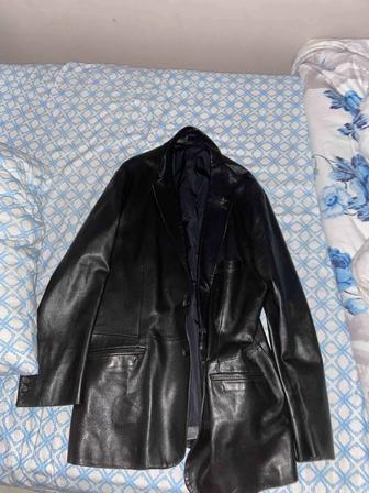 Кожанный пиджак