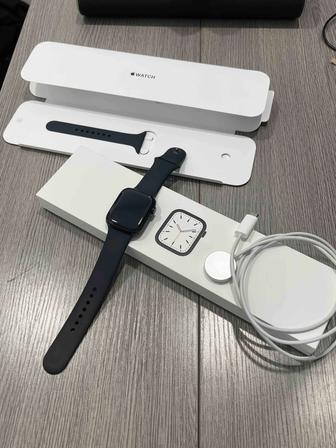 Apple Watch 7 45 mm Midnight Alu Mid Sport Band GPS