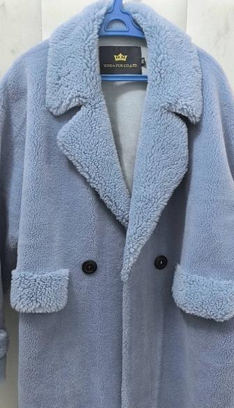 Тедди серо-голубого цвета