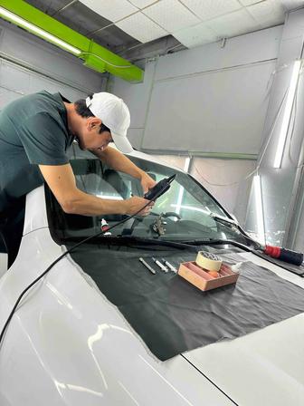 Ремонт лобовых сколов трещин