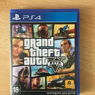 Гта5 GTA5 диск для ps4 ps5 англ версия