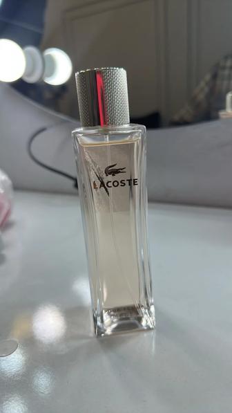 Продам оригинал Lacoste Pour Femme 100 мл женские практически новые