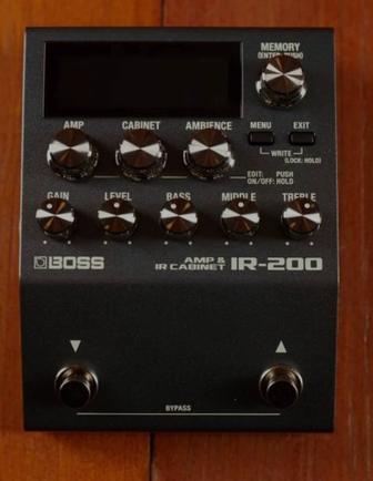 Гитарный процессор Boss Ir-200