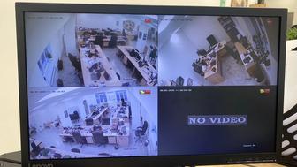 Установка видеонаблюдения