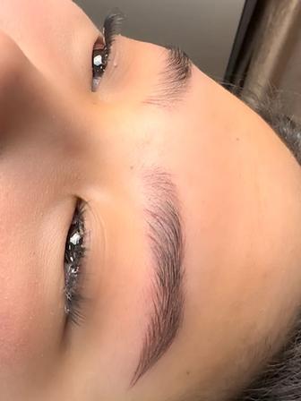 Перманентный макияж бровей и губ