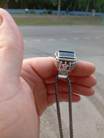 Серебряная печатка