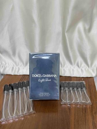 ОРИГИНАЛЬНЫЙ DOLCE GABBANA LIGHT BLUE в виде флакона и на распив