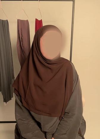 Готовый платок-химар из шифона