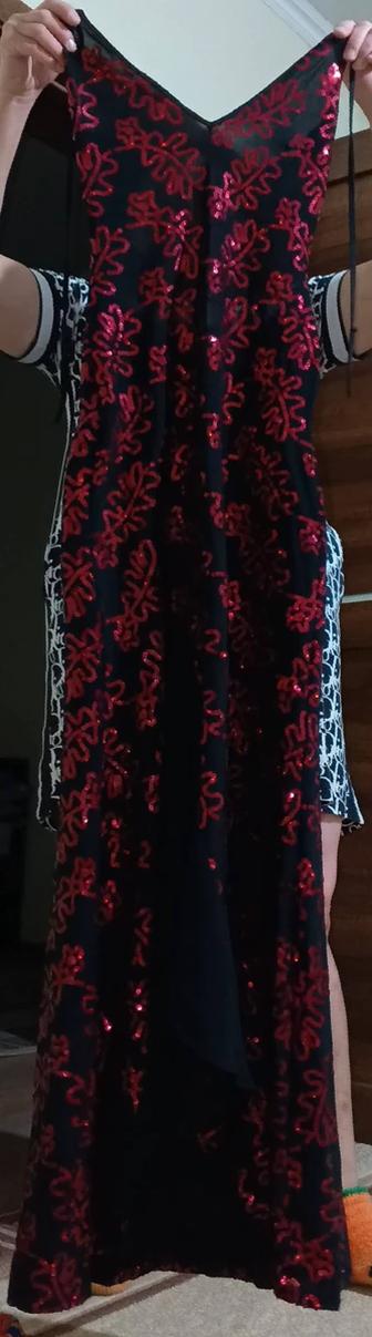 Платье женское вечернее рыбка