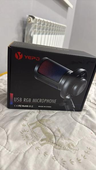 yepo usb rgb microphone