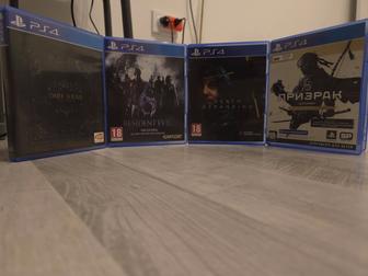 Playstation 4 slim 1tb с играми