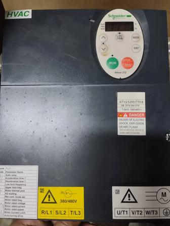 Частотный преобразователь на 7,5kW, частотник