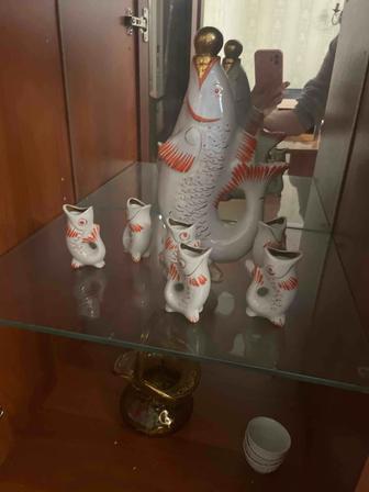 Продам набор посуды рыбки