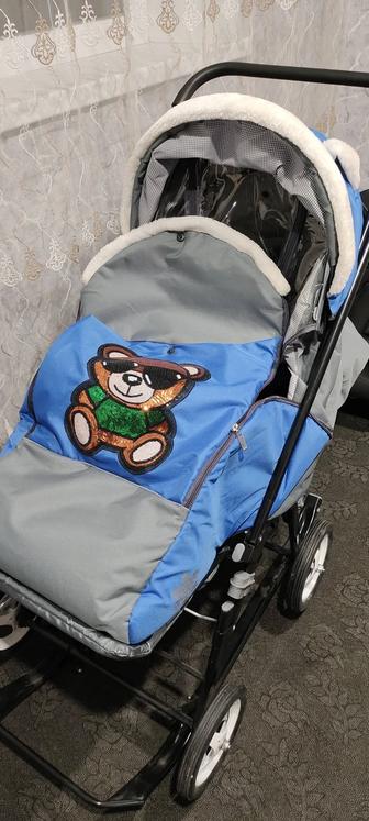 Санки-коляска Snow Galaxy City-1-1