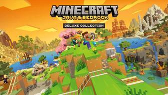 Майнкрафт ключ для пк Java Edition x Bedrock Edition. Коллекция Deluxe PC
