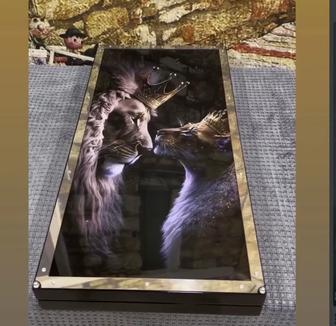 Нарды стекло сталь