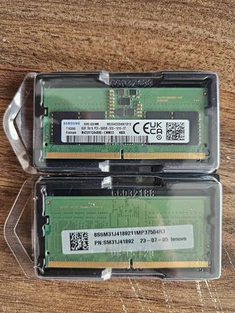 2x8Gb RAM Samsung SO-DIMM 5600Mhz