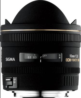 Продаю объектив Sigma FishEye HSM. 10 mm 12.8