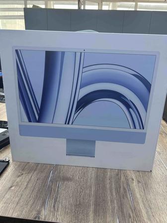 Моноблок Apple iMac 24 2023 MQRR3 синий