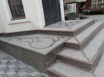 Установка гранит мрамор