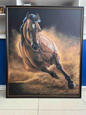 Авторская картина. Энергия движения. Холст , масло 120x100