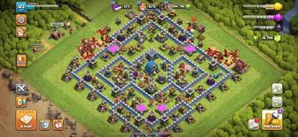 Clash of Clans 12 тх ФУЛЛ, 17000 кристаллов!!!