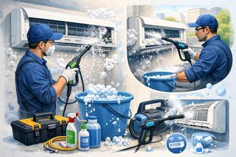 Чистка и пред сезонная подготовка кондиционера