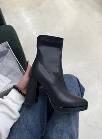 Ботильон черный цвет