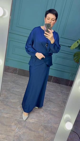 Двойка японский шелк с юбкой