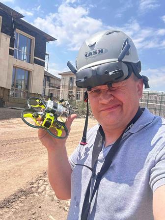 Съемка на БАС FPV