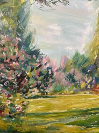 Картина изображающая пейзаж