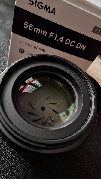 Sigma 56mm f/1.4 e-mount
