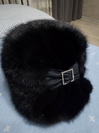 Продам норковую шапку женскую