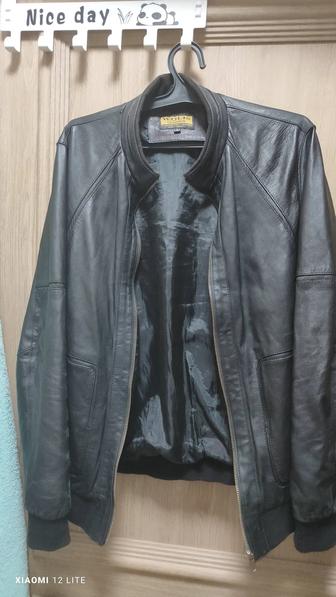 Куртка кожаная