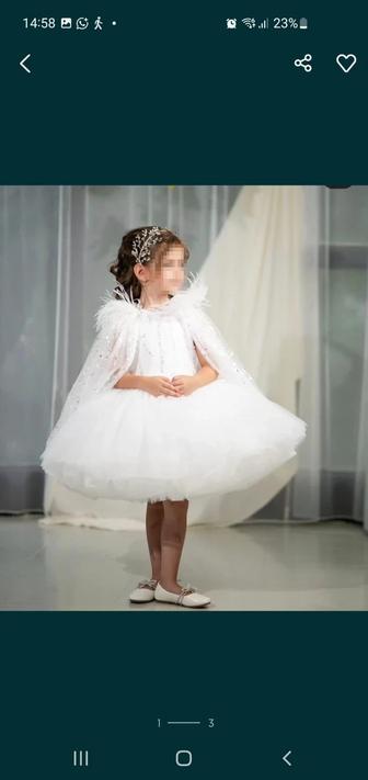 Продам детское платье от дизайнера nicole