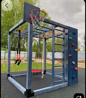 Детские площадки, уличные тренажеры, карусели, воркаут.