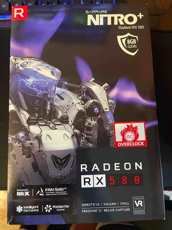 Видеокарта Sapphire Nitro RX580