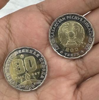 Продаю юбилейные биметаллические монеты