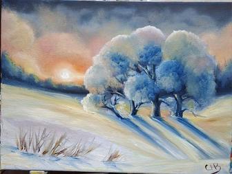 Картина 130х80, холст, масло