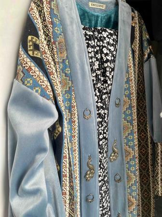 Шапан национальный этно женский