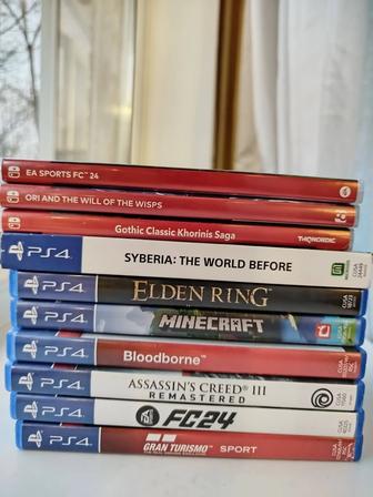 Продам игры на PS4 и PS5 и Nintendo switch