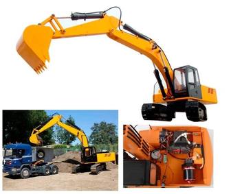 Rc models Экскаватор