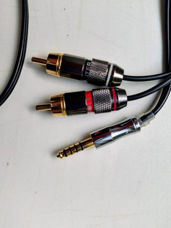 Балансный кабель 4.4 balance на 2 RCA