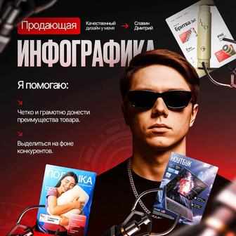 Инфографика. Дизайн карточек товара