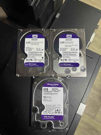 Hdd - жесткий диск 6тб. Для ПК и видеонаблюдения