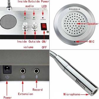 Переговорное устройство клиент кассир ZHUDELE ZDL-9908