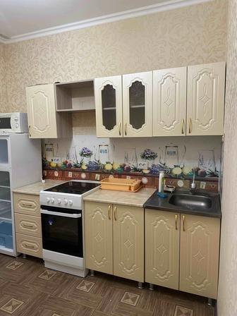 Кухонный гарнитур длина 210 (если считать с плитой)